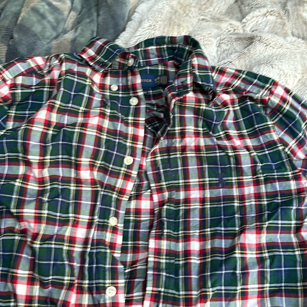 Boys long sleeve dress shirt